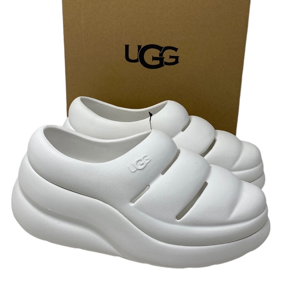 UGG Shoes - UGG Australia Sport Yeah Clog EVA White Women's Size 1132890 BRWN
